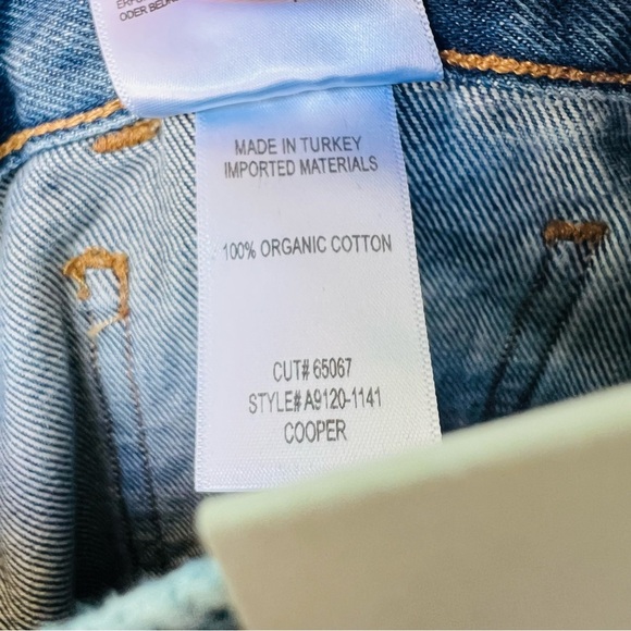 AGOLDE COOPER WIDE LEG CARGO JEANS SIZE 33 NWT Retail $285 - Picture 7 of 11